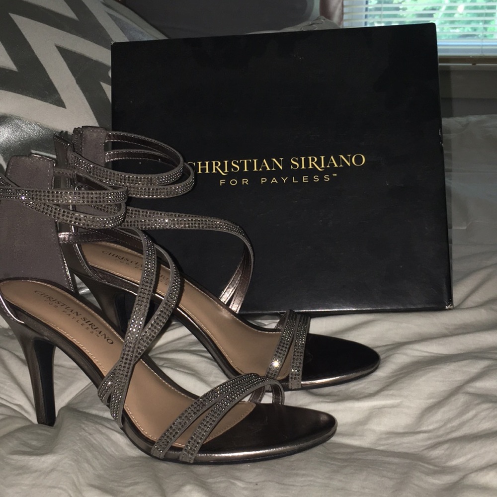 Christian Siriano strappy sandals